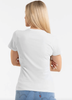T-shirt damski PIT BULL USA CAL WMN biały