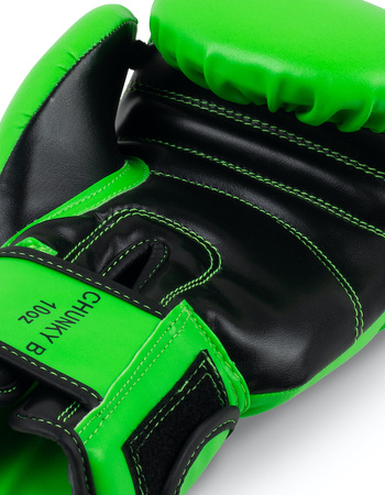 Poliuretanowe rękawice BENLEE CHUNKY B zielone (neon green)