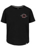 T-shirt damski PIT BULL Oversize HEART czarny