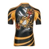 Short Sleeve Rashguard Kids Angry Wasp