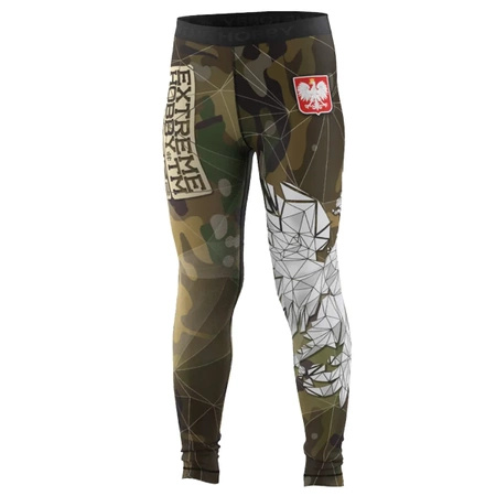Legginsy Sportowe Kids Polska Camo