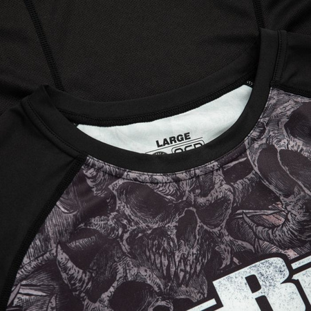 Longsleeve Rashguard Mesh Performance PIT BULL WARRIOR XVIII