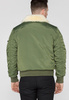 Kurtka ALPHA INDUSTRIES INJECTOR III oliwkowa (sage green) 143104 01