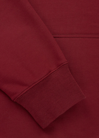 Bluza PIT BULL Tricot Terry SAN DIEGO CA bordowa kaptur