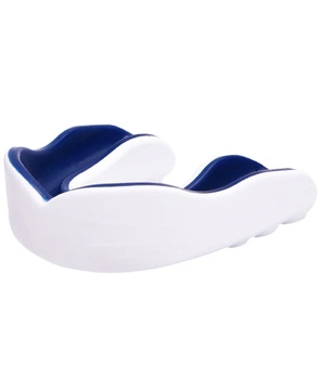 Żelowy ochraniacz na szczękę OCTAGON biało/granatowy