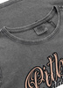 T-shirt damski PIT BULL Denim Washed SANTA MUERTE grafitowy