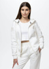 Damska bluza PIT BULL FIORA WMN biała rozpinana