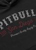 Bluza PIT BULL WASHED STRENGTH & RESPECT dark graphite kaptur