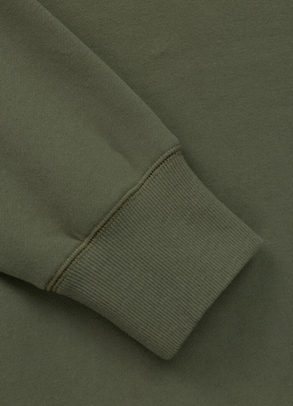 Bluza PIT BULL SMALL LOGO oliwkowa (olive) prosta