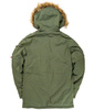 Kurtka parka ALPHA INDUSTRIES EXPLORER ciemnozielona (dark green) 193128 257