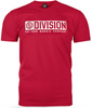 -shirt DOBERMANS DIVISION PATCH TS392 czerwony