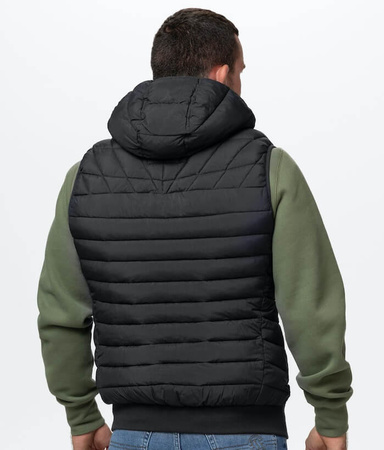 Bezrękawnik PIT BULL NAYLOR HOODED czarny