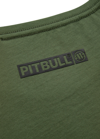 T-shirt damski PIT BULL HILLTOP WMN oliwkowy