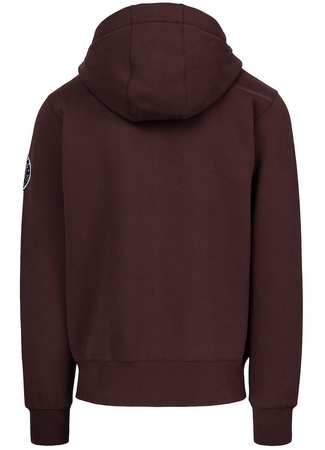 Bluza PIT BULL NORTON bordowa rozpinana