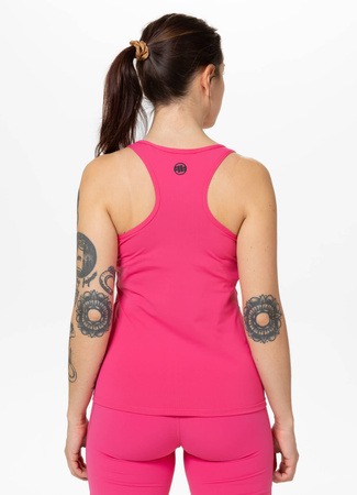 Damski Tank top sportowy PIT BULL AVENIDA WMN malinowy