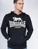 Bluza LONSDALE GO SPORT 2 czarna kaptur