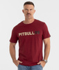 T-shirt PIT BULL DOG 89 bordowy
