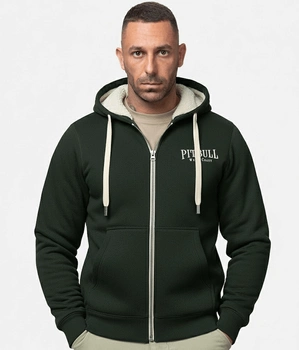 Bluza/kożuch PIT BULL RUFFIN DETROIT dark green rozpinana