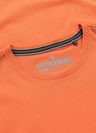 T-shirt PIT BULL DOG SD fluo orange