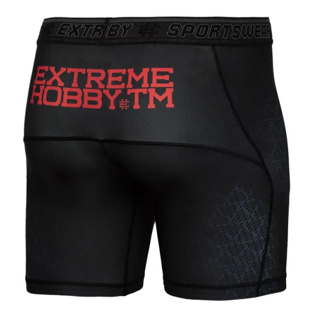 Spodenki Vale Tudo EXTREME HOBBY BLACK ARMOUR czarny