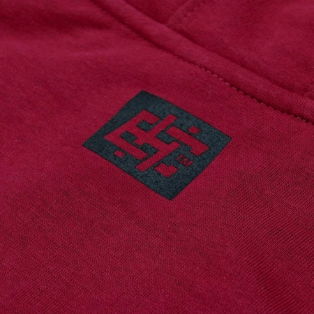 Bluza EXTREME HOBBY BLOCK 2025 kaptur bordowa