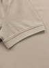 POLO PIT BULL Denim Washed Pique SMALL LOGO dark sand