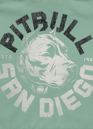 Bluza PIT BULL Tricot Terry DOG SD light mint rozpinana