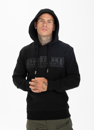 Bluza PIT BULL ONE TONE BOXING 21 czarna kaptur