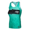 Tank top biegowy damski EXTREME HOBBY FLOWERS miętowy