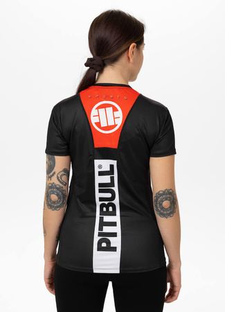 Damska koszulka sportowa Mesh PIT BULL HILLTOP SPORTS WMN czarna