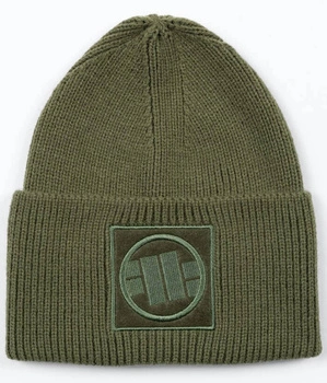 Czapka zimowa PIT BULL SINGLE LAYER CUF oliwkowa