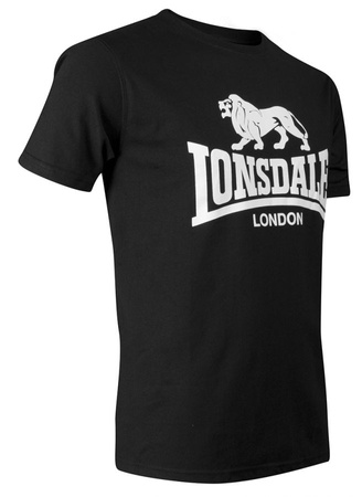 T-shirt LONSDALE LOGO czarny