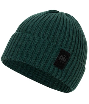 Czapka zimowa PIT BULL VELCRO LOGO zielona (green