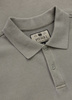POLO PIT BULL Denim Washed Pique SMALL LOGO grey harbour