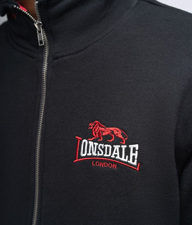 Bluza LONSDALE DOVER czarna stójka