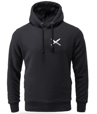 Bluza DOBERMANS TACTICAL BK394 kaptur czarna