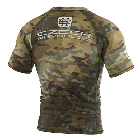 Short sleeve rashguard EXTREME HOBBY CZESKI LEW camo