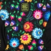 Longsleeve rashguard damski EXTREME HOBBY FOLK 2 czarny