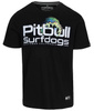 T-shirt PIT BULL CAMINO czarny