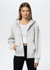 Damska bluza PIT BULL Washed LOVIA SANTA MUERTE WMN white stone rozpinana