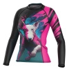 Longsleeve Rashguard Damski Vivid Bulterier