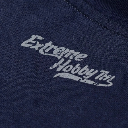 Bluza EXTREME HOBBY WHEEL kaptur granatowa