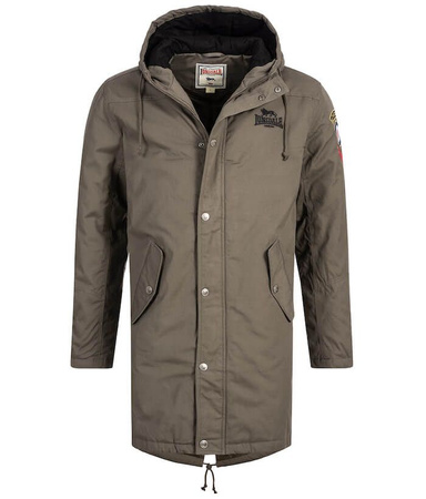 Kurtka parka LONSDALE KNUTSFORD oliwkowa