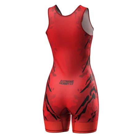 Trykot Zapaśniczy Damski Black Panther