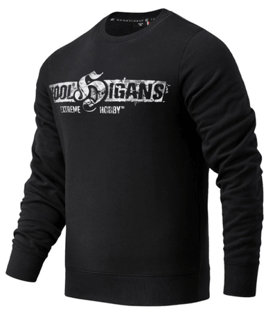 Bluza EXTREME HOBBY HOOLS czarna prosta