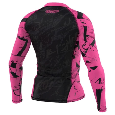 Longsleeve rashguard damski EXTREME HOBBY NEO różowy