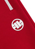 Spodnie sportowe PIT BULL SMALL LOGO TERRY czerwone