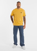 T-shirt PIT BULL SMALL LOGO 25 żółty (pale yellow)