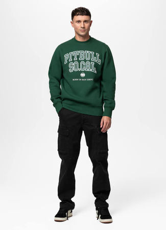 Bluza PIT BULL SO CAL hunter green prosta