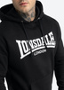 Bluza LONSDALE WOLTERTON czarna kaptur